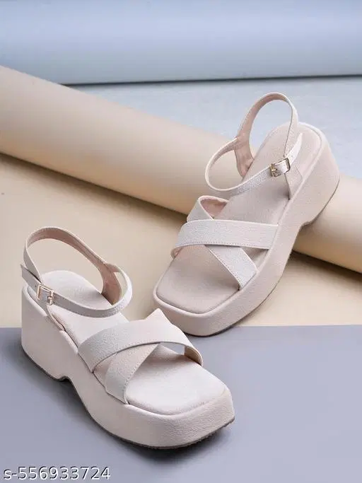 Shoetopia Cream Comfort Pumps 14-15 Years