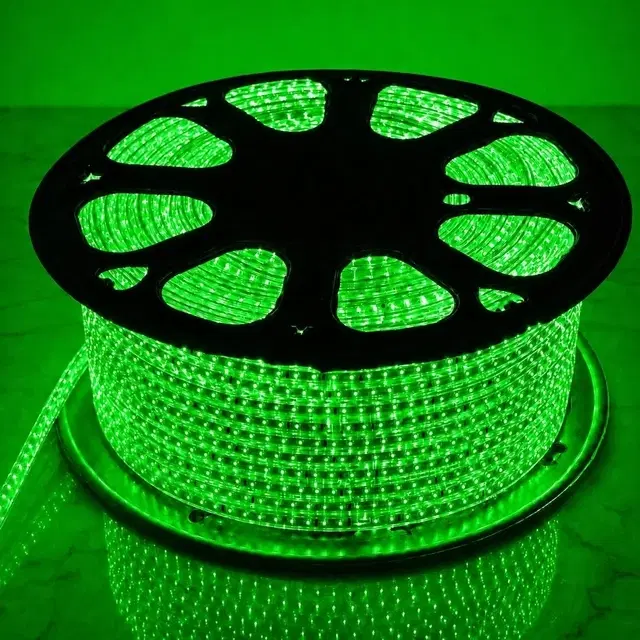 LED Rope Light, Green, 5 m, Pack of 1