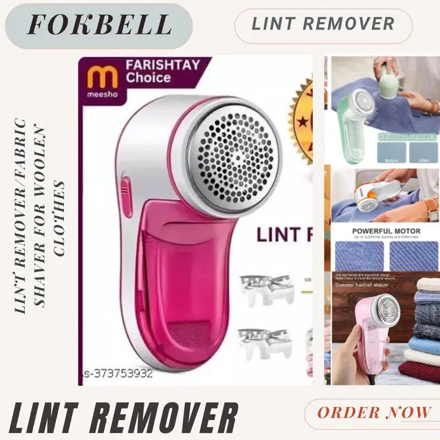 Lint Remover For Clothes ,Multicolour,(Pack Of 1)