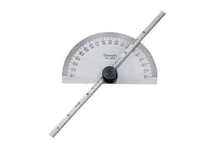 Protector Depth Gauge with Etched Graduations, Silver