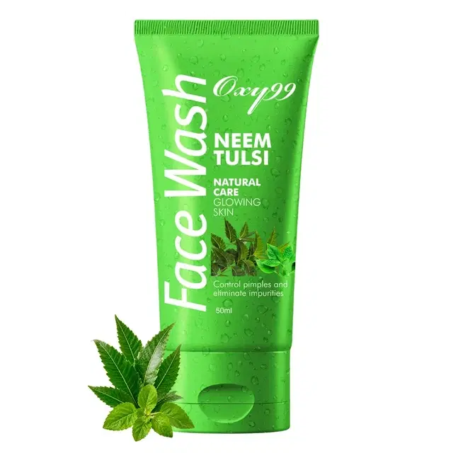 Oxy99 Neem Tulsi Face Wash For Men & Women 50 ml
