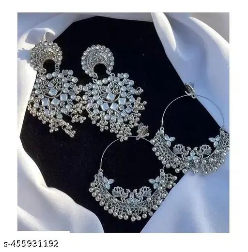 Combo Oxidised Earring