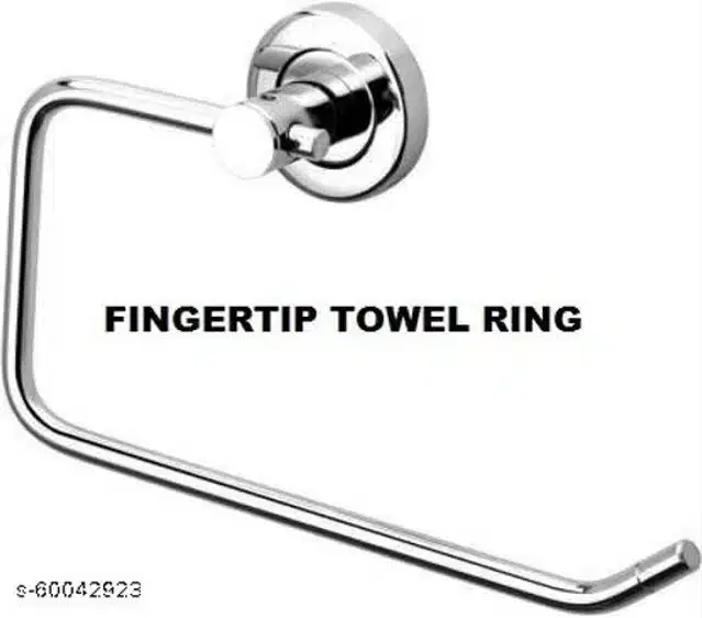Stainless Steel Towel Holder, Silver