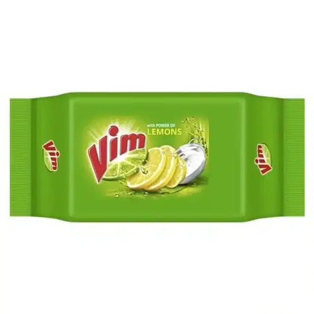 Vim Lemon Dishwash Bar 360 g (4X90 g) (Pack Of 4)