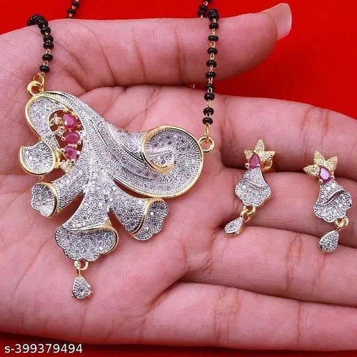 Alloy Gold Plated Mangalsutra