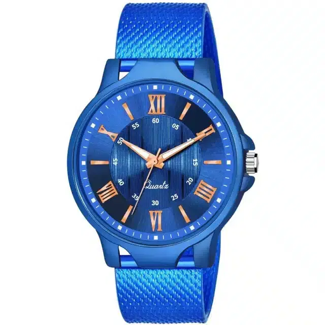 Analog Watch for Men (Blue)