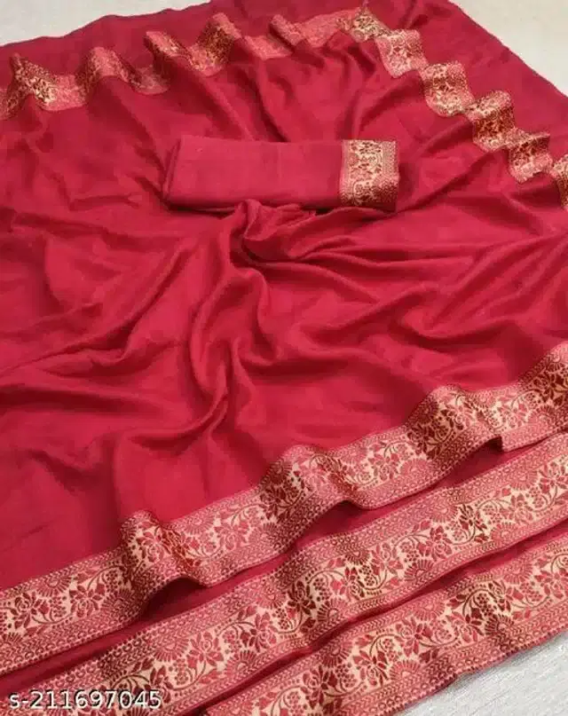 Cotton Saree for Women (Multicolor, 6.3 m)