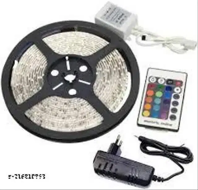 Remote Control LED Strip Lights, Multicolor, 5 m