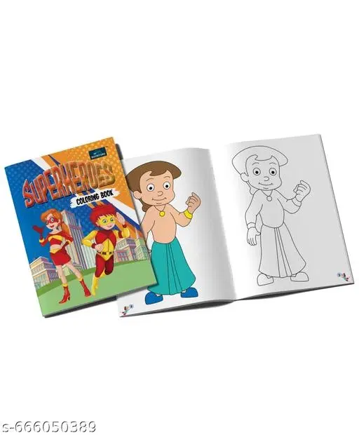 Superhero Coloring Book for Kids Ages 3–10 | Action Heroes Coloring & Activity Book | Boost Creativity, Focus & Fine Motor Skills | Perfect Gift for Boys & Girls, Birthday, Holidays & Learning Fun