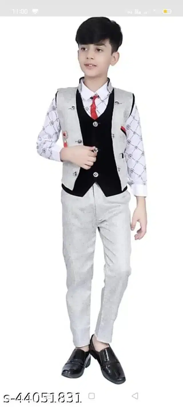 Ethnic Clothing Set for Boys (Multicolor, 2-3 Years)