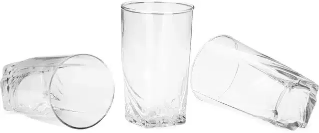 Fancy Water & Wine Glass, 300 ml, Pack of 3