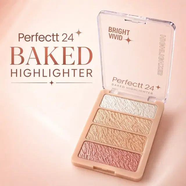 Perfectt 24 Baked Highlighter Powder, 12gm, Pack Of 1