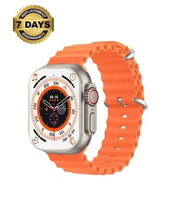 Silicone T800 Ultra Smartwatch, Orange