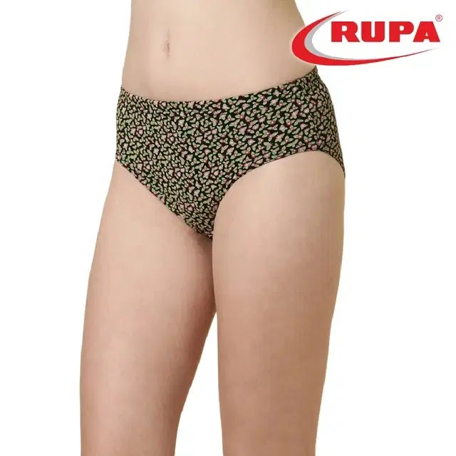 Cotton Printed Briefs for Women, Pack of 1, Multicolor (95 cm)