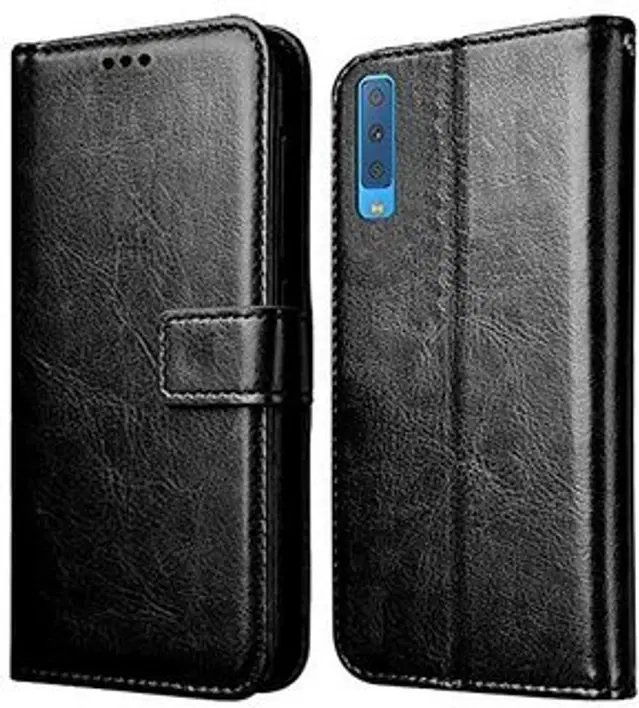 Flip Mobile Cover for Samsung Galaxy A7, Multicolor