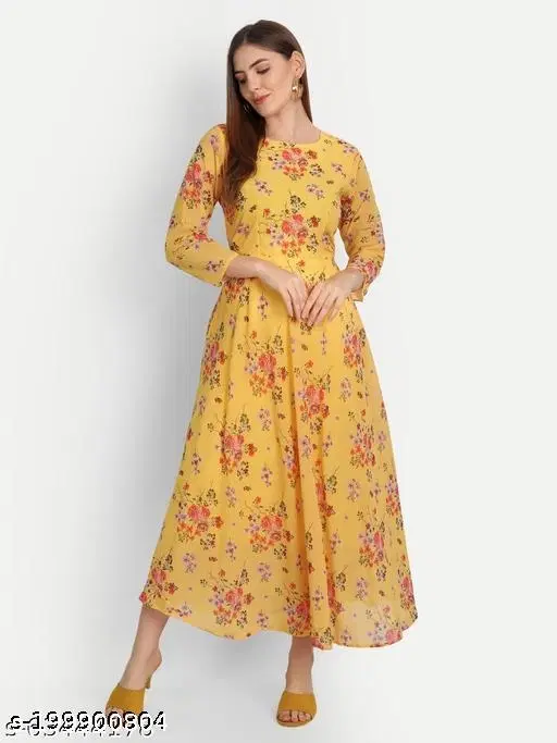 Graceful Dresses for Women (Multicolor, S)
