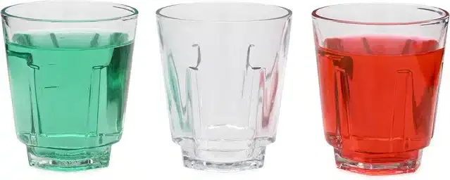 Fancy Water & Wine Glass, 200 ml, Pack of 3