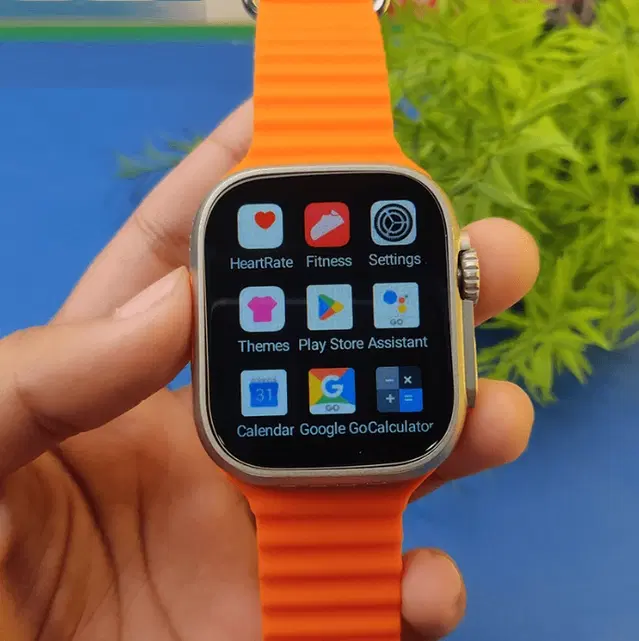 Silicone Strap S8 Ultra Smart Watch, Orange