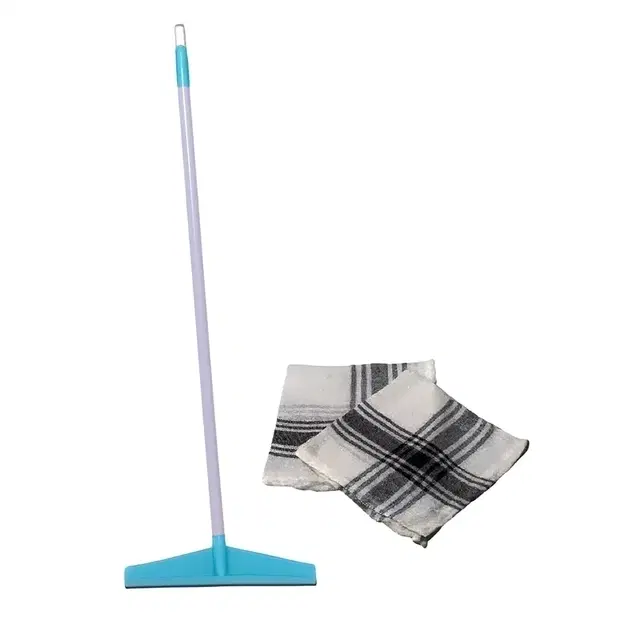 Shagun Cotton Duster with Floor Wiper [12", 2.5 ft Rod]