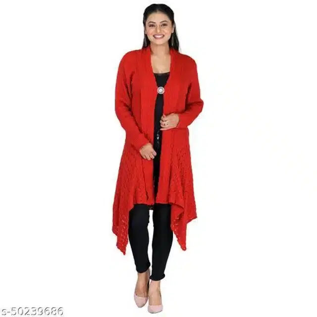 Shrugs for Women (Red, L)