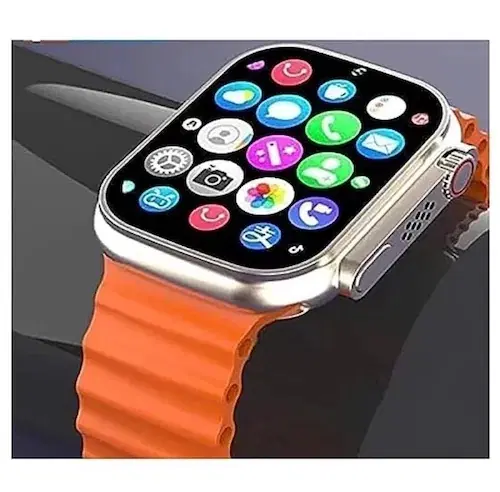 Silicone T800 Ultra Smartwatch, Orange