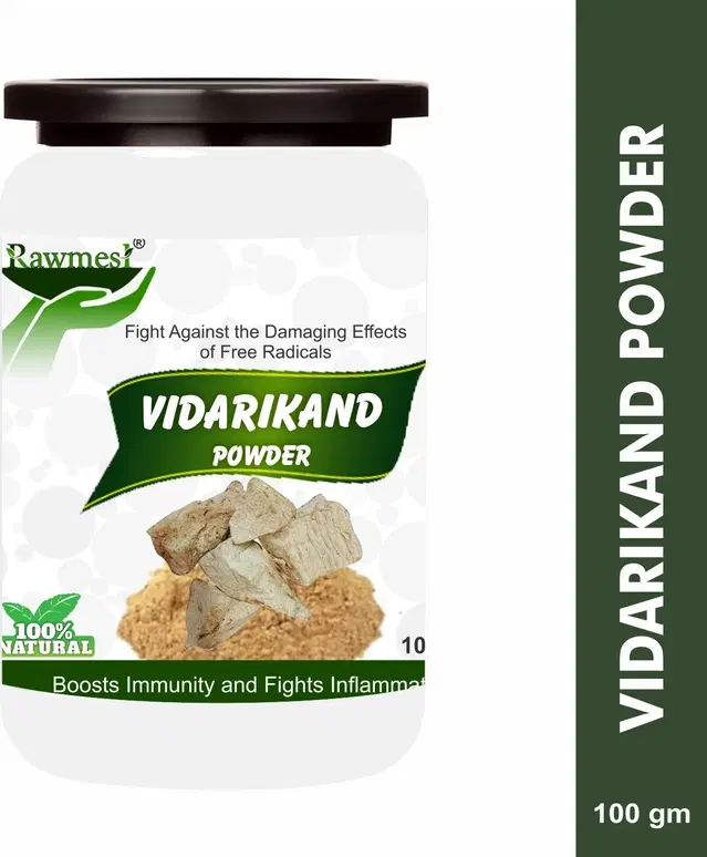 Pure Ayurvedic Organic Vidarikand Powder, 100 g