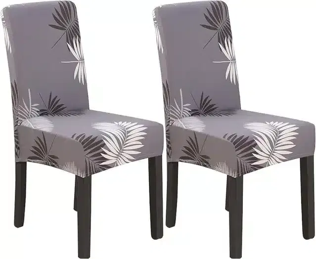 Polycotton Chair Cover, Multicolor, Pack of 2