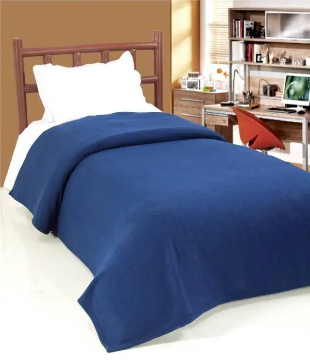 Fleece Blanket, Blue, 60x90 Inches