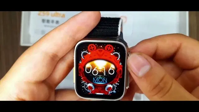T800 Smart Watch for Men & Women, Black