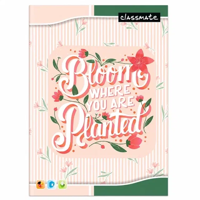 Classmate A4 [30x21cm] Unruled [Plain] Long Notebook 172 Page