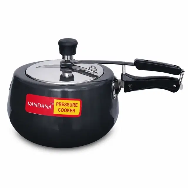 Vandana Aluminium InnerLid Pressure Cooker, 2 L