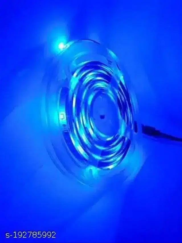 Remote Control LED Strip Lights, Blue, 4 m