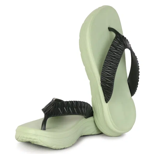 Flipflops for Women (Green, 8)