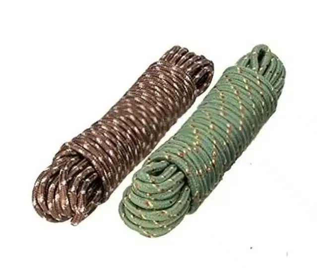 Cotton Clotheslines, Pack of 2, Multicolor, 20 m