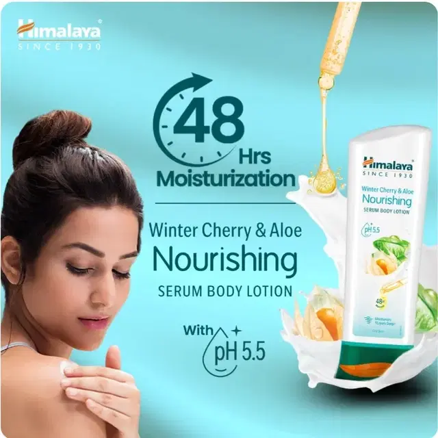 Himalaya Winter Cherry & Aloe Nourishing Serum Body Lotion 200ml