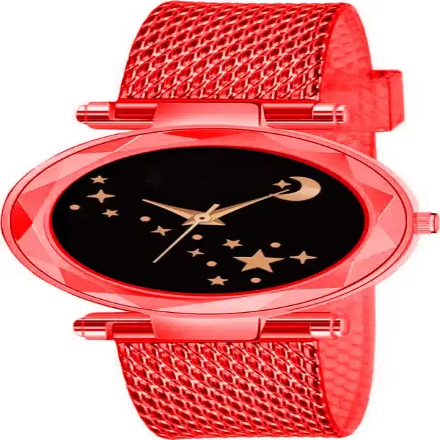 Women's Analog Watches, Pack of 1 (Red)