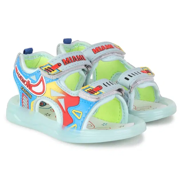 Sandals for Boys (Green, 8C)