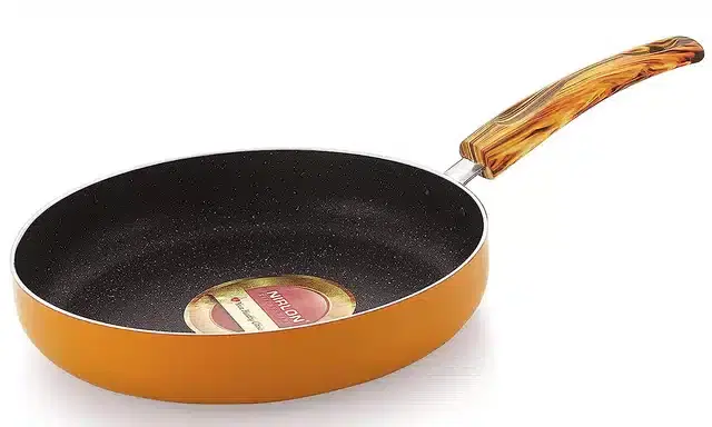 Non Stick Fry Pan, Orange, 24 cm