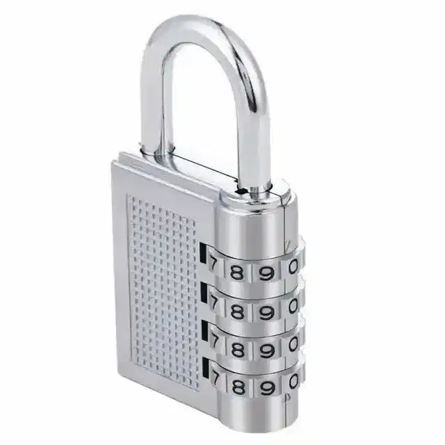 K Kudos Combination Padlock (Multicolour)