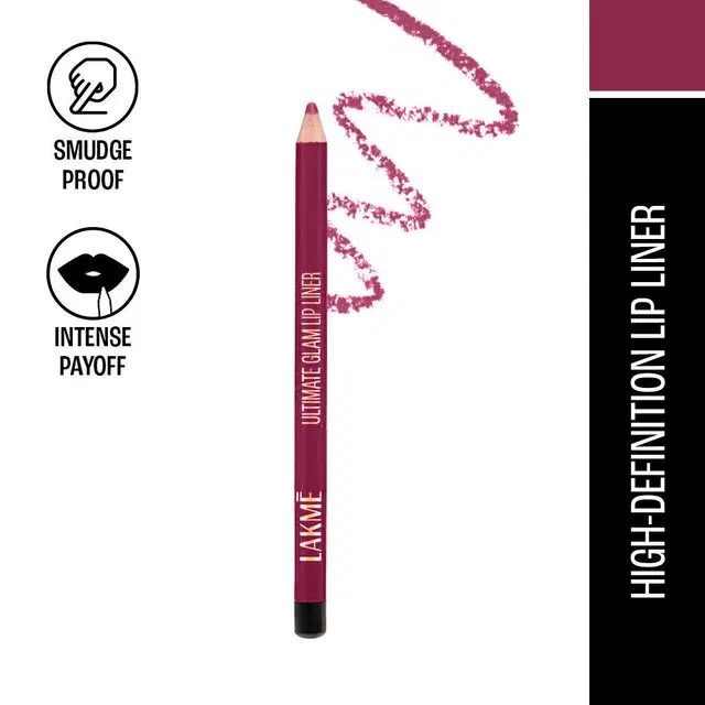 Lakme Ultimate Glam Lip Liner (Go Grape) (1.15 g) Pack Of 1