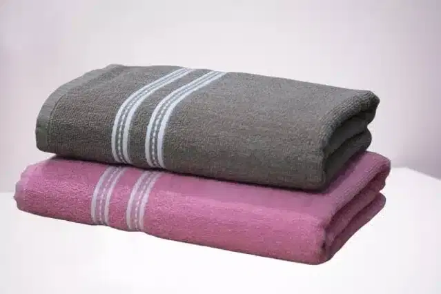 Bath Towel, 27x54 inches, Pack of 2, Multicolor