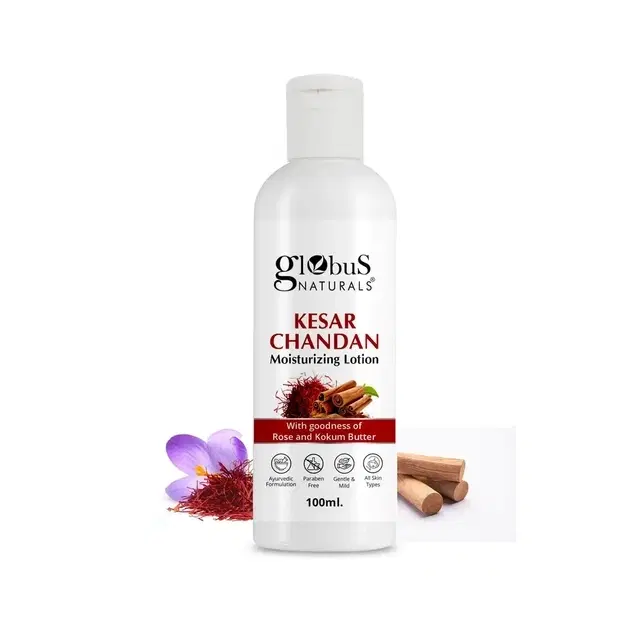Globus Naturals Kesar Chandan Moisturizing Body Lotion 100ml