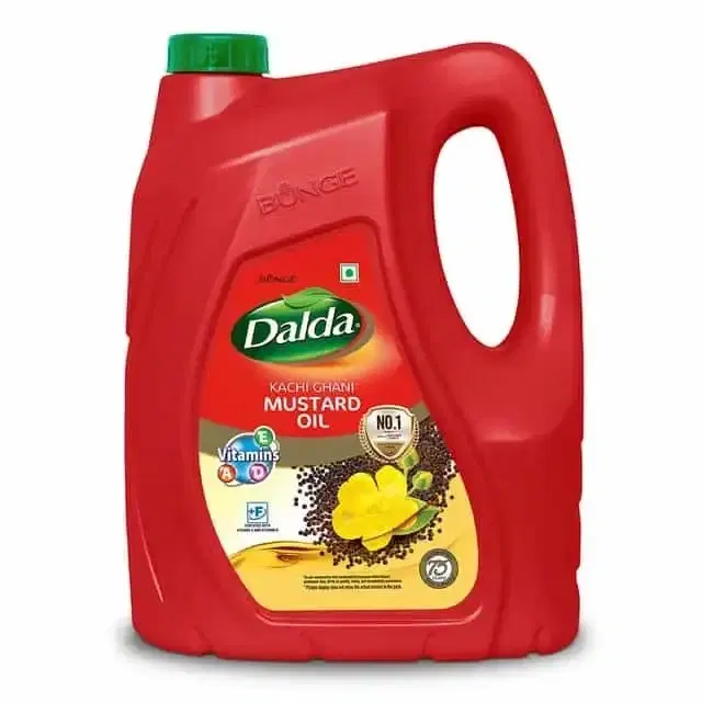 Dalda Kachi Ghani Mustard Oil 5 L (Jar)