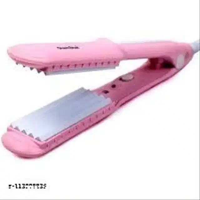 Plastic Hair Straightener, Pink, 50 W