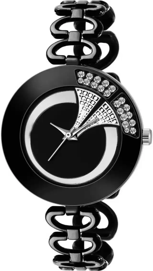 Analog Watches for Women (Black)