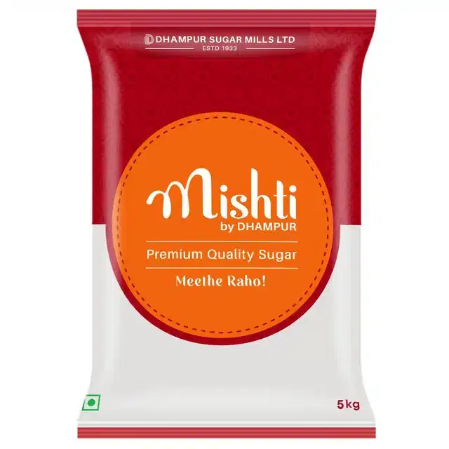 Mishti Sugar  (Dhampur) 5 kg