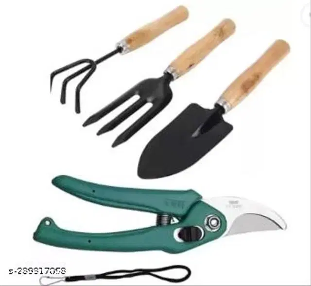 Gardening Tools Set, Multicolor, Set of 4