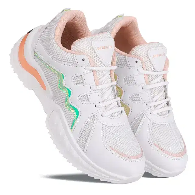 Sports Shoes for Women (White, 4)