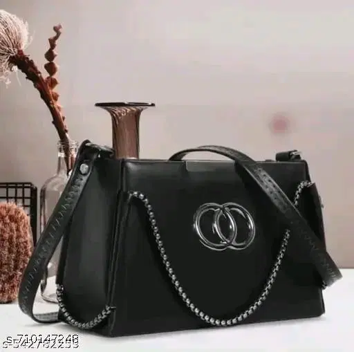 Black Crossbody Bags & Sling Bags for Women (Black, 1 Pc)