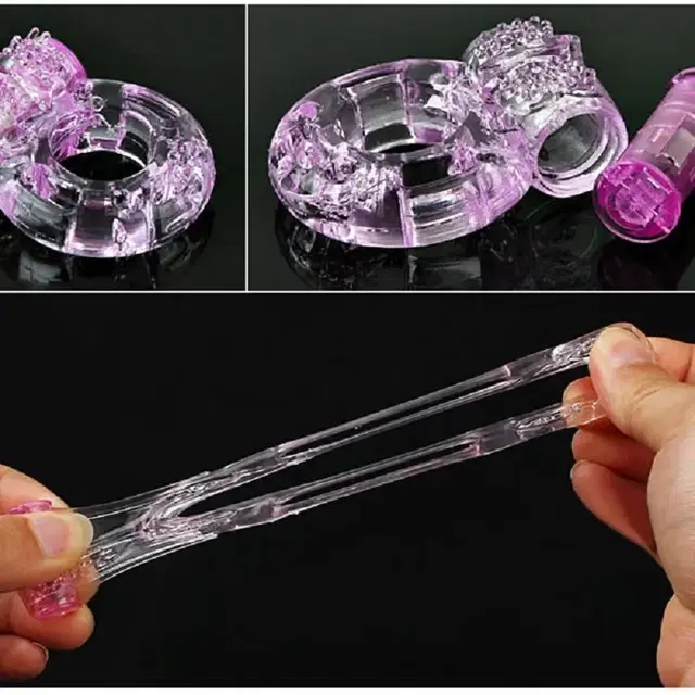 Penis Vibrator Ring for Men, Pink